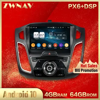 2 din Android 10.0 ecran Auto Multimedia player Pentru Ford Focus 2012-2014 Video audio stereo radio navi GPS șeful unității auto stereo