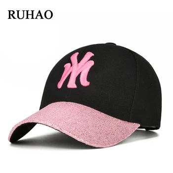 2020 noul MEU tridimensional broderie de moda de vară șapcă de baseball pentru Femei vizorul sepci Snapback Reglabila tata pălărie