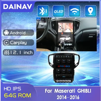 2din Android Auto Radio Autoradio Player Multimedia Pentru Maserati GHIBLI 2014-2016 navigare GPS Stereo Ecran Tactil receptor
