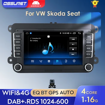 7inch Android autoradio GPS Navi Stereo Pentru Vw Volkswagen Golf 5 6 Passat B6 Polo Caddy Touran Jetta WT5 Transporter /SKODA/Seat