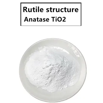 99.9% puritate 15nm Anatas Dioxid de Titan Pulbere Rutil Structura / Tio2 Anatas Materiale