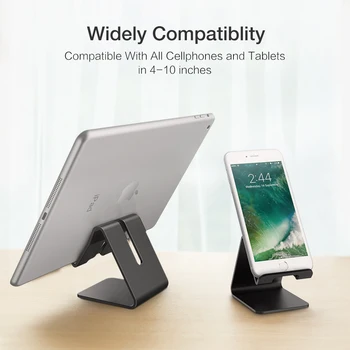 Aluminiu universal suport de telefon Pentru Xiaomi redmi nota 7 8 Pro Telefon Mobil Titularii de Standuri de Masă de metal tableta stand pentru iPhone 11