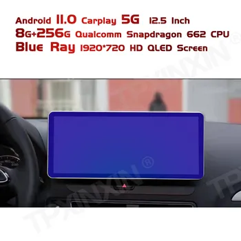 Android 11 256G+8G 12.3 inch 5G Auto Multimedia Player Pentru Audi Q5 2009-2015 Auto Stereo Auto Navigatie GPS Auto Radio Unitatea de Cap