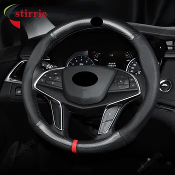 Capac volan pentru Cadillac XTS CT6 XT5 ATS CTS SRX SLS volan sport din fibra de carbon accesorii auto