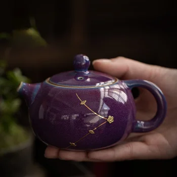 Ceainic Ceramic Ru cuptor singură oală Ge kiln prepararea de ceai mari Xi Shi oală și porțelan set de ceai ceașcă de ceai set acasă