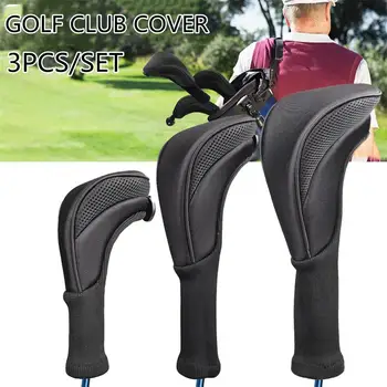 Clubul De Golf Capace Interschimbabile Elastic Design Gâtul Lung 1 3 5 Crosa De Golf Acoperi Headcovers Manșon De Protecție Mare Cadou