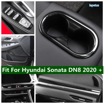 Contactul de acționare a ferestrei Control Panel tablou de Bord Aer Priza de Aerisire Tapiterie Negru mat Pentru Hyundai Sonata DN8 2020 - 2022 Accesorii