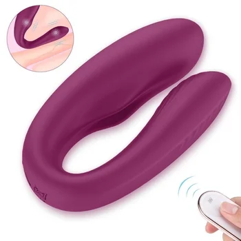 Cuplu Vibrator Pentru Clitoris & G-Spot Stimulare Cu Dual Motors Telecomanda Wireless Reîncărcabilă Adult Jucarii Sexuale Pentru Femei