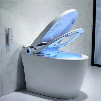 De vânzare fierbinte japoneză-o singură bucată de toaletă automată ceramice inteligentă closestool inteligent wc inteligent de toaletă inteligent