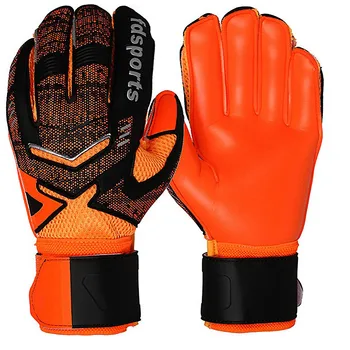 Design nou, Oamenii de Fotbal Profesionist mănuși de portar Îngroșat Latex Deget de Protecție moale portar mănuși de Portar de Fotbal