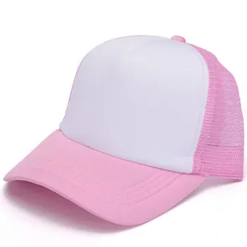 Femei Simplu ochiurilor de Plasă Spate Foam Trucker Hat Gol Șapcă de Baseball pentru Bărbați Vară Driver Pălării Negre, Bleumarin Roz Roșu Albastru Galben