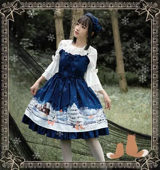 Japoneză dulce lolita camasa vintage din dantela bowknot o-gât flare sleeve victorian tricou fete kawaii lolita gotic sus loli cosplay