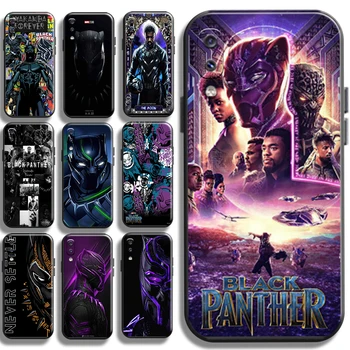 Marvel Avengers Panther Black Pentru Samsung Galaxy A20 A20S Telefon Caz Acoperire rezistenta la Socuri Carcasa Negru Coajă Cazuri Moale