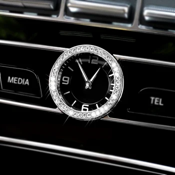 Masina Centru de Control Ceas Ceasuri de Timp Decor Inel Acoperi Autocolante Garnitura Pentru Mercedes-Benz W205 E260 C E CLS Clasa S