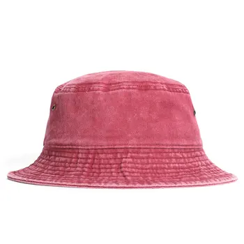 Modern, Unisex Găleată Pălărie Drumeții, Alpinism, Vânătoare, Pescuit în aer liber Capacele de Protecție Bărbați Femei Vara Pălărie de Soare Spălare Denim Pânză