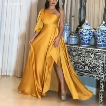 New Sosire Un Umar fara Bretele Rochii de Seara платье Rochii de Bal Lungi Dubai Formale Rochie de Petrecere Vestidos Halat Femme abiye