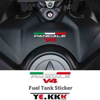 Pentru Ducati PANIGALE V4 V4R V4S V4SP Rezervorul de Combustibil a Rezervorului de Combustibil Capac Autocolant Decal Decupaj Pavilion Italian