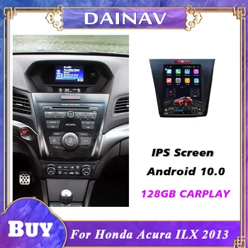 Pentru Honda Acura ILX 2013 Verticală ecran 2 Din Android Auto Radio Auto DVD player, navigatie GPS receptor stereo multimedia player