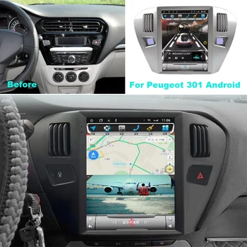 Pentru Peugeot 301 Android Player Auto Stereo Radio casetofon Multimedia Player Video, GPS de Navigare 4G WIFI DSP Bluetooth