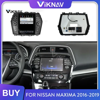 Radio auto pentru Nissan MAXIMA 2016 2017 2018 2019 Android Player Multimedia, Navigare GPS cu Ecran Receptor Stereo casetofon
