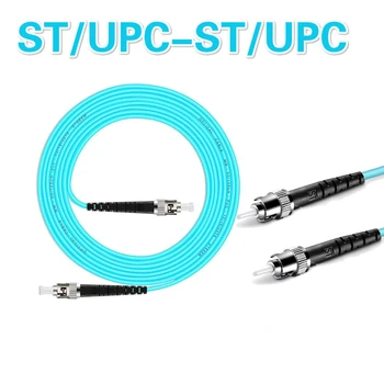 Stoc Gata de livrare gratuita 10G 5pcs/Lot ST/UPC-ST/UPC Multimode fibra optica patch cord OM3 cablu de fibra optica