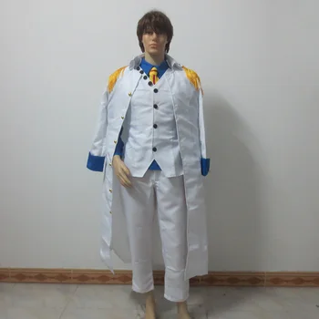 Una Bucata Aokiji Kuzan Marinei, Amiralul Uniformă Cosplay Costum De Halloween Petrecere De Crăciun Pentru Că Personalizate Orice Dimensiune