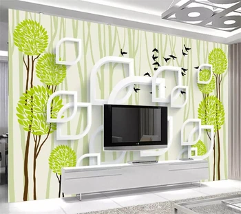 wellyu Foto Personalizat Tapet 3D picturi Murale Crescut Stereo Copaci Copac Camera de zi Dormitor TV de Fundal de hârtie de Perete 3d papel de parede