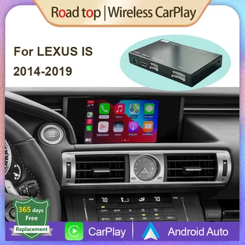 Wireless Apple CarPlay, Android Auto Decodor pentru Lexus ESTE 2014-2019, cu MirrorLink AirPlay HDMI Camera din Spate Masina Funcții de Redare