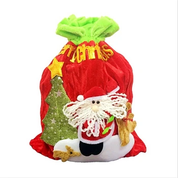 Xmas Decor Acasă Pentru Anul Nou Crăciun Candy Party Sac De Cadouri Decoratiuni Xmas Depozitare Ambalare Ambalaj De Consumabile
