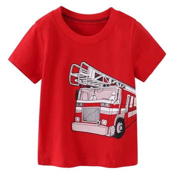 Zeebread Băieți Masini tricouri New Sosire de Vara pentru Copii de Desene animate de Imprimare Topuri cu Maneci Scurte Copilul Topuri Haine pentru Copii